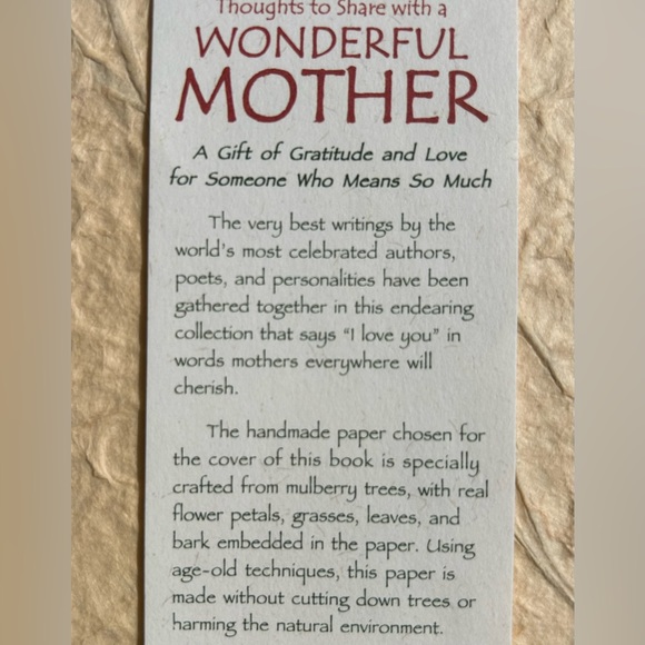 Blue Mountain Arts Mother’s Day keepsake book. - Picture 4 of 8